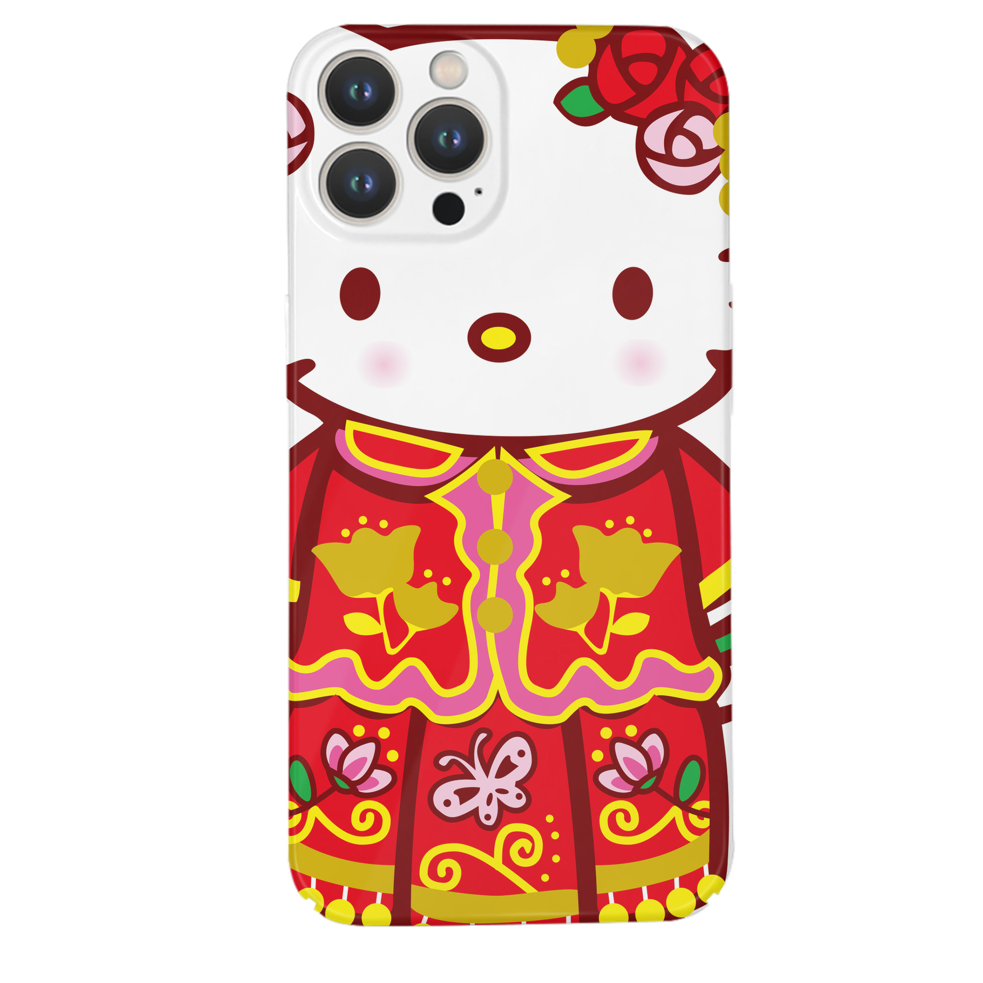 （画像用） Hello Kitty ハローキティ 【iPhone 14シリーズ対応】ハードケース